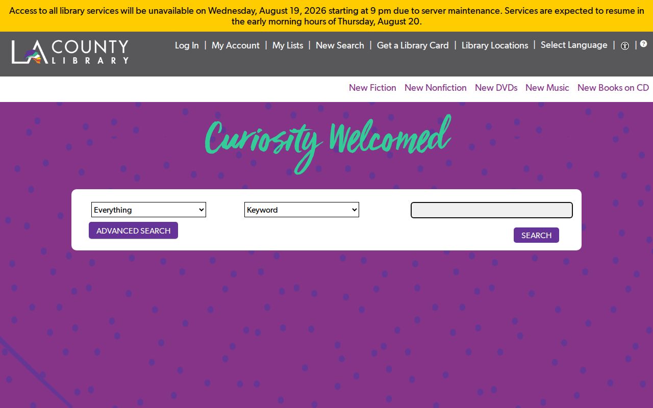 Bell city directory research through the Los Angeles County Library catalog